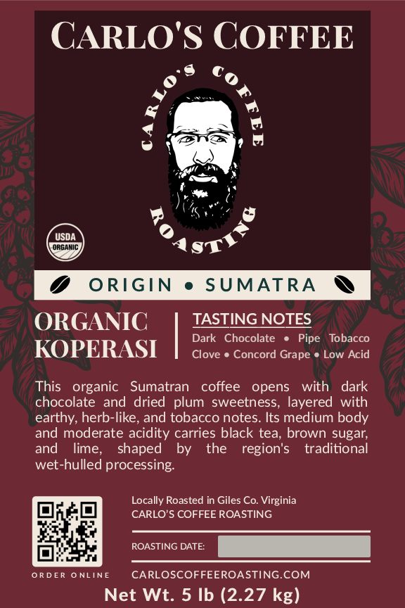 Sumatra Koperasi Organic Gayo