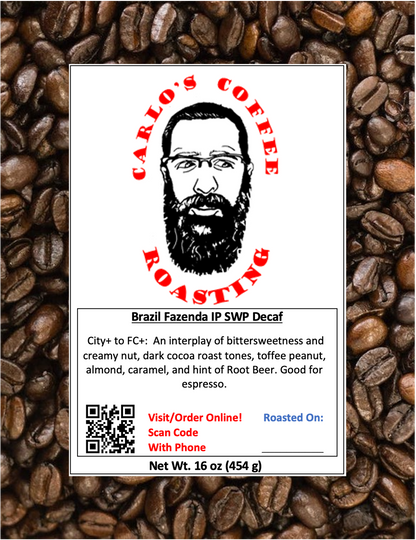 Brazil Fazenda IP SWP Decaf
