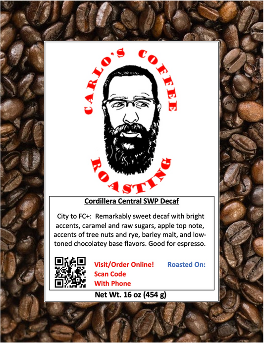 Cordillera Central SWP Decaf