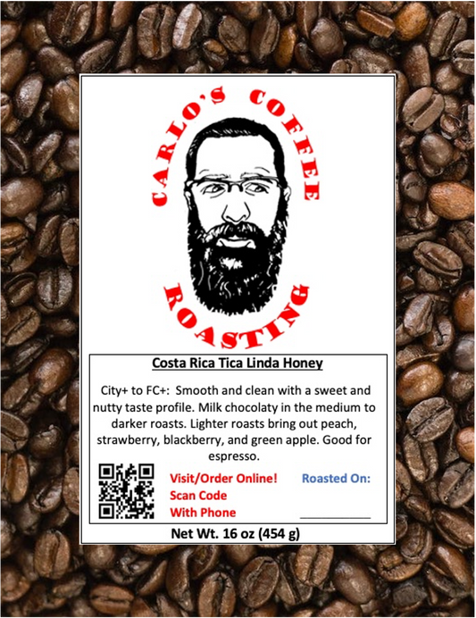 Costa Rica Tica Linda Honey