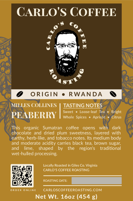 Rwanda Milles Collines Peaberry