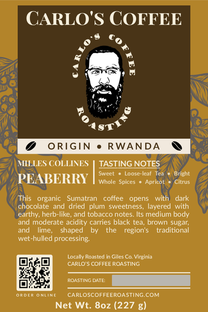 Rwanda Milles Collines Peaberry