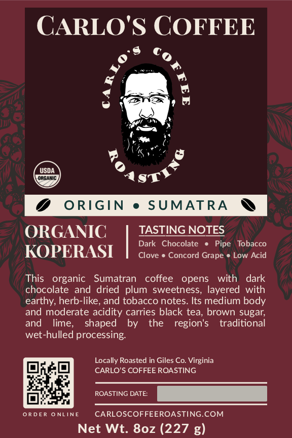 Sumatra Koperasi Organic Gayo