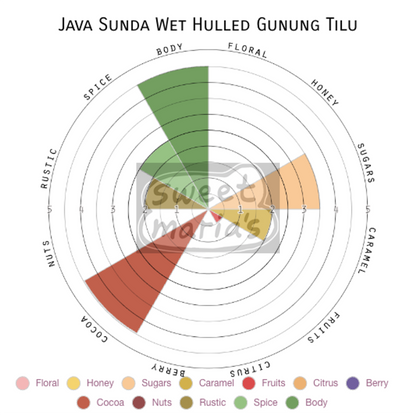 Java Sunda Wet Hulled Gunung Tilu